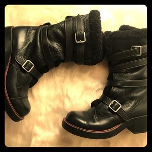 Coach Moto Boots size 8.0 (38)
